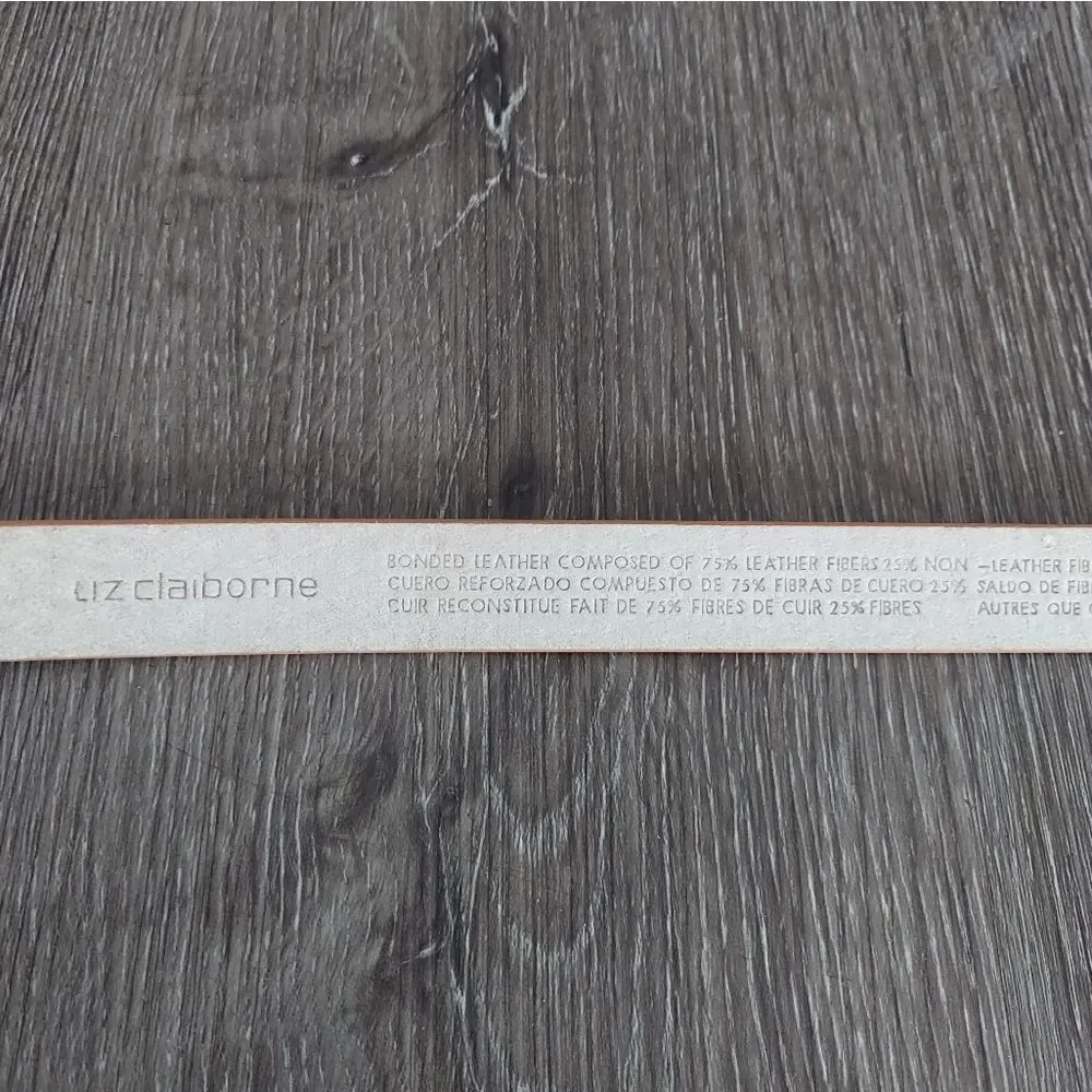 Vintage 1997 Liz Claiborne Tan Belt Medium